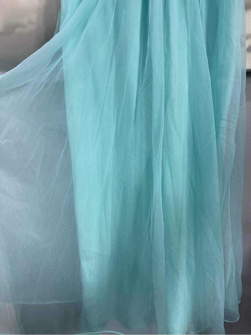 Dreamy 60s Vintage Maxi Nightdress | Empire Waist | Ethereal Romantic Flowy - Picture 6 of 13